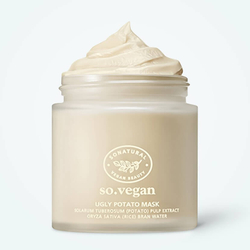 So Natural So Vegan Ugly Potato Mask ночная омолаживающая маска для улучшения тона кожи