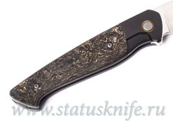 Нож DOG Zirconium Bronze RWL34 Игорь Гичкинфотография - 5