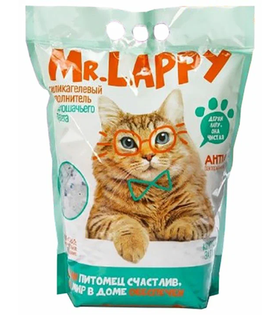 Mr.Lappy Силикагелевый наполнитель 3,8л.