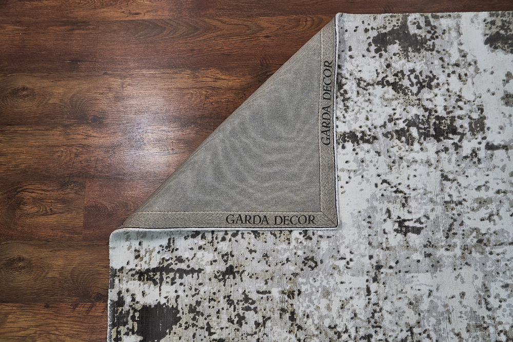 Ковер из вискозы 200х300 Garda Decor Aramac бежевый ручной работы