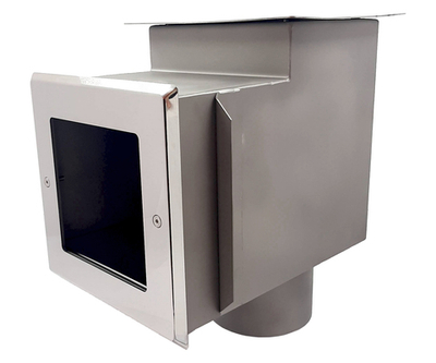 Скиммер с удлиненной горловиной для композитного бассейна 1,5" AISI 316