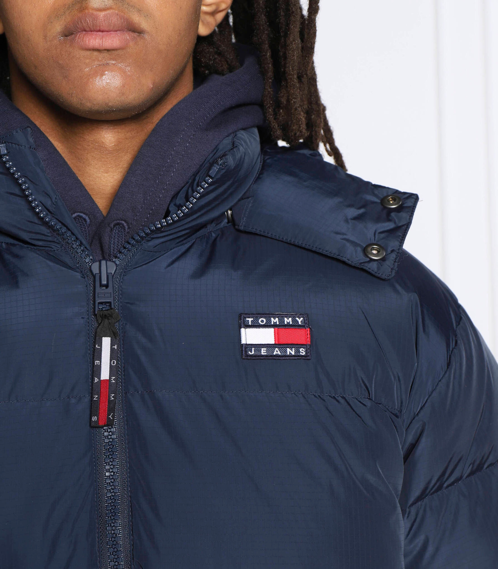 пуховая куртка Tommy Jeans - темно-синий(DM0DM15445)