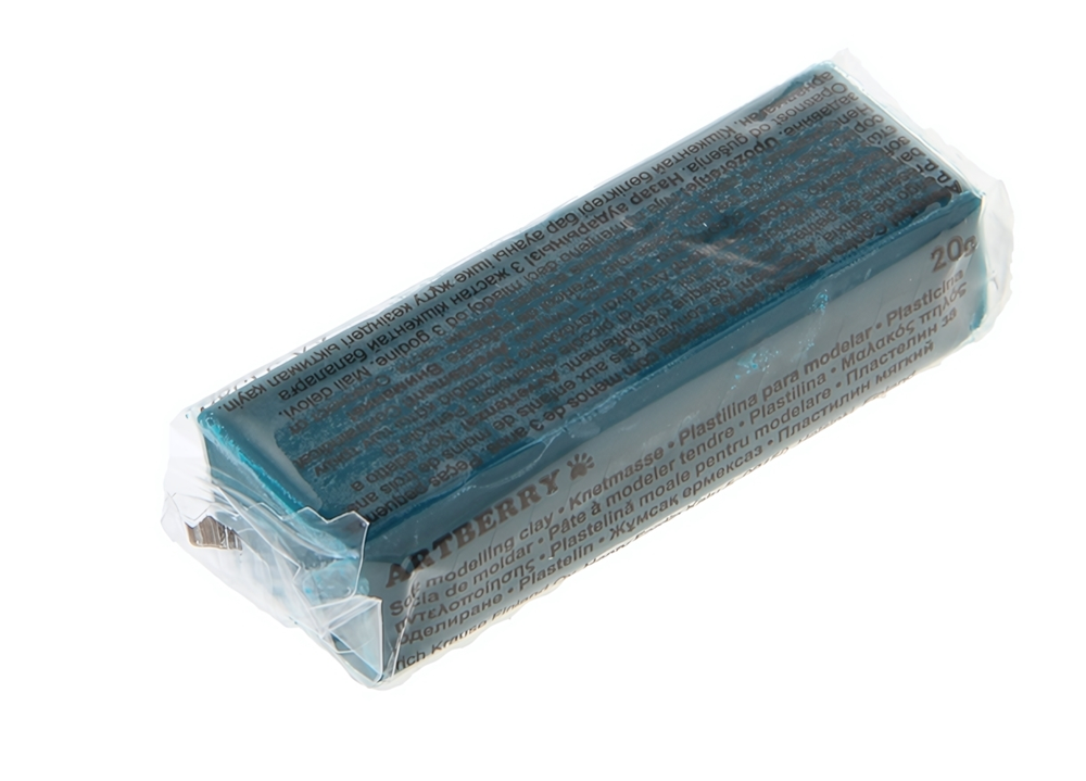 Пластилин мягкий "Artberry" морская волна, 20 гр (ErichKrause) (Комплект 54шт.)