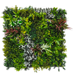 Панель из зелени на сетке GR-01, размер 100х100 см.