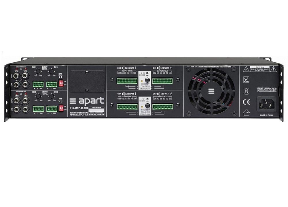 Усилитель  BIAMP REVAMP4120T