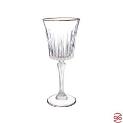 Набор бокалов для вина AS Crystal Timeless Платиновая полоса 300мл (6шт)