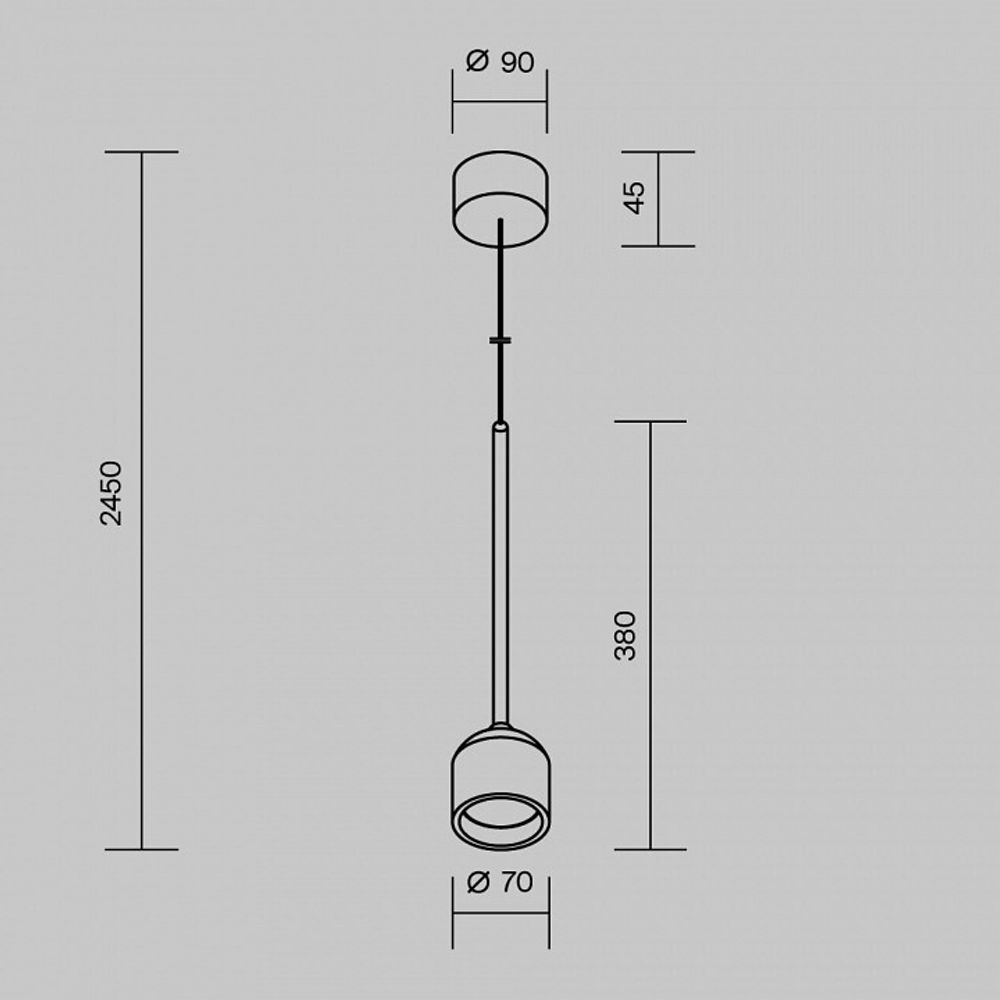 Подвесной светильник Maytoni Apex O491PL-L6B3K