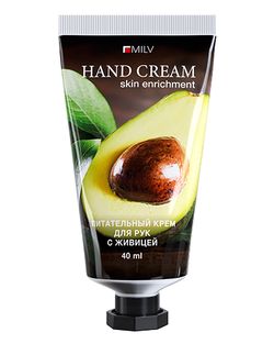 Milv Питательный крем для рук с живицей Пион, 40мл2