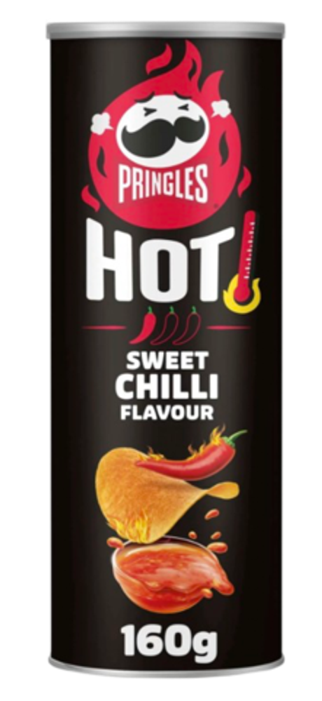 Чипсы Pringles hot со вкусом сладкого чили
