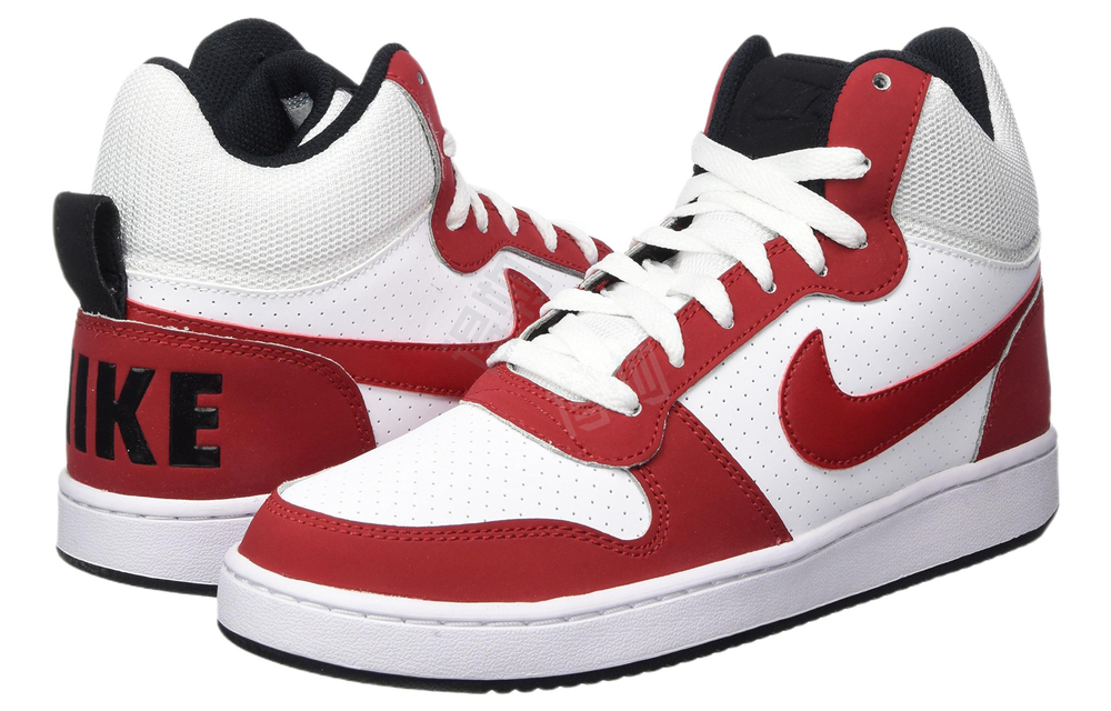 Мужские кроссовки Nike Court Borough Mid 'White Gym Red' 838938-101
