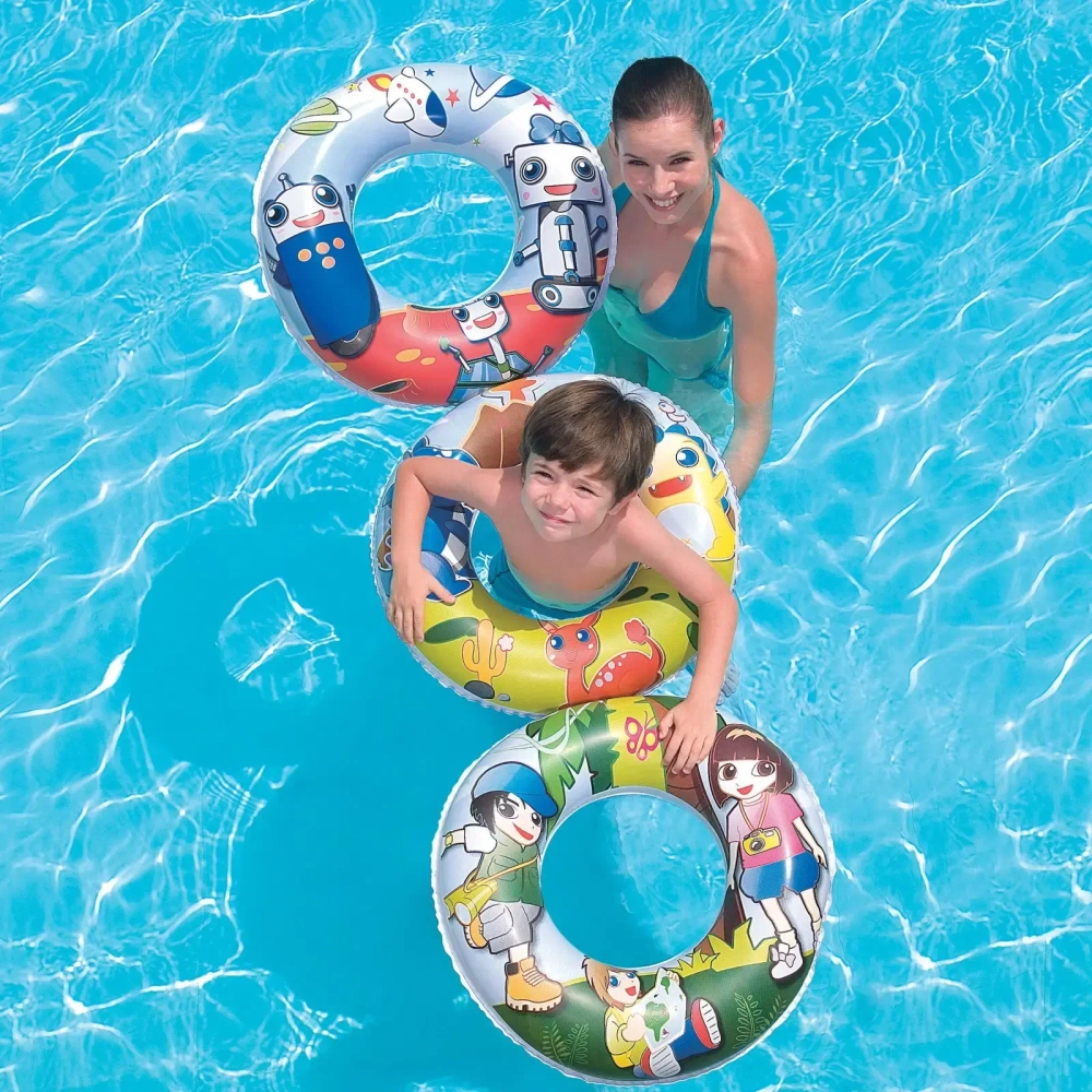 Круг для плавания 61 см Sandy Shore Bestway (36014)