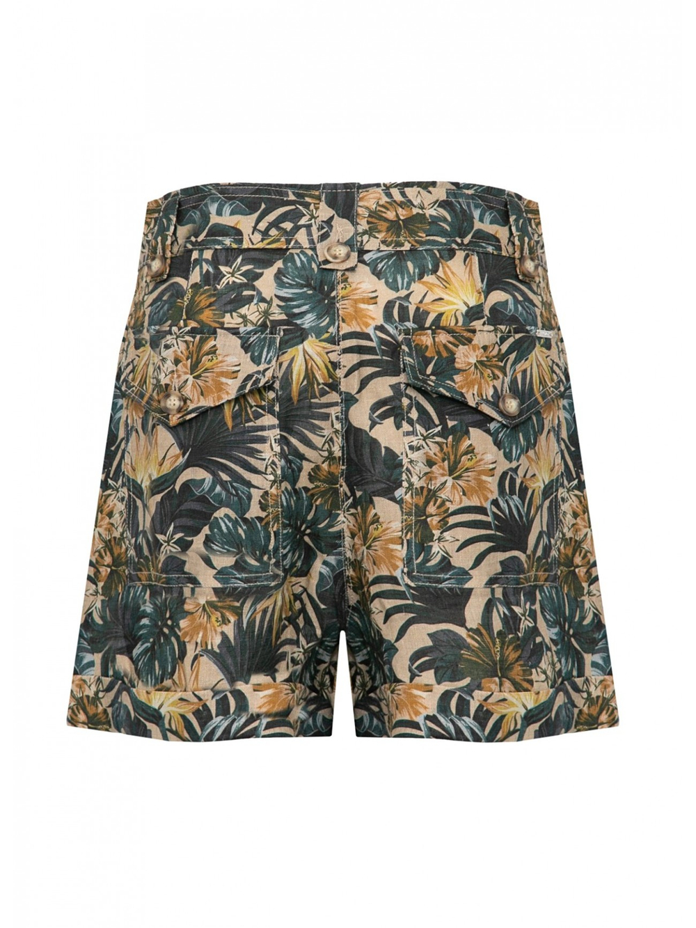 Шорты женские Short Lino Stampato LIU JO