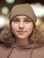 Шапка ДЖЕК хлопковая утепленная с валиком