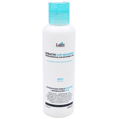 Lador Шампунь для волос кератиновый - PH 6.0 Keratin LPP shampoo, 150мл