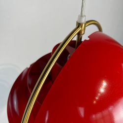 Подвесной светильник Louis Weisdorff Gubi Multi-lite Pendant Red