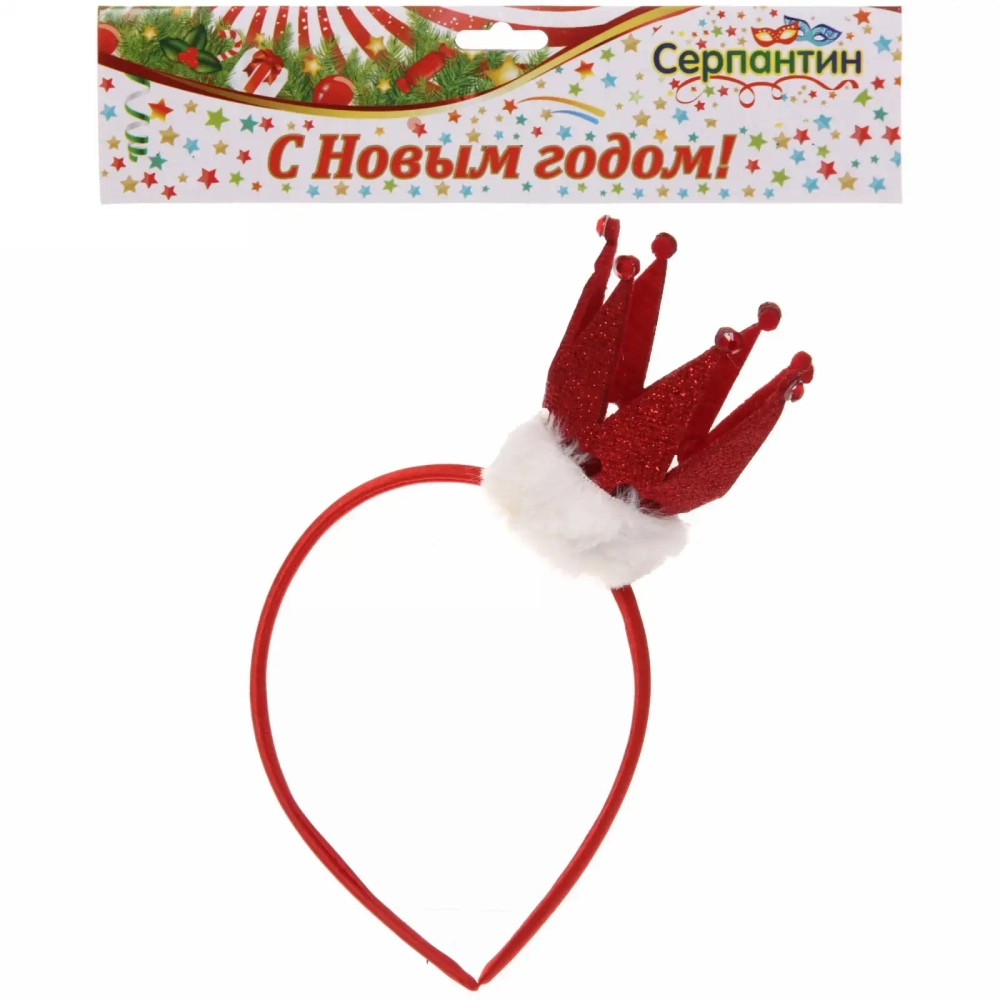 Ободок карнавальный «Принцесса», 19х11,5 см