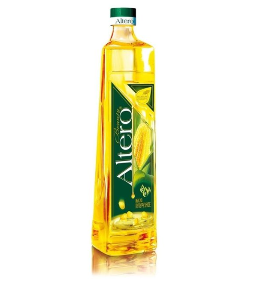 Масло кукурузное рафинированное дезодорированное Altero Beauty п/бут, 810мл