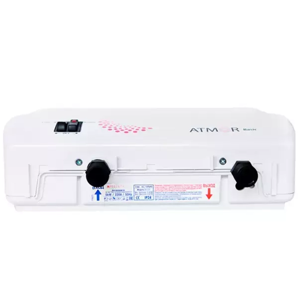 Водонагреватель электрический проточный Atmor Basic 5 KW Combi (душ + кран)