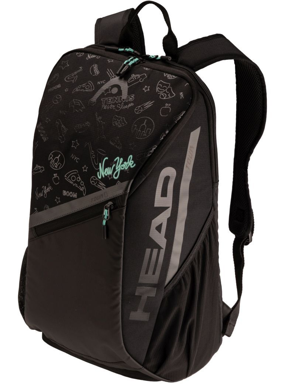 Теннисный рюкзак Head Tour Backpack 25L - neon/black