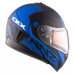 Шлем CKX TRANZ 1,5 Ams DL+EDL Caliber Matt blue M