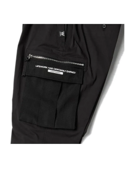 Брюки-джоггеры в стиле карго с жаккардовым рисунком