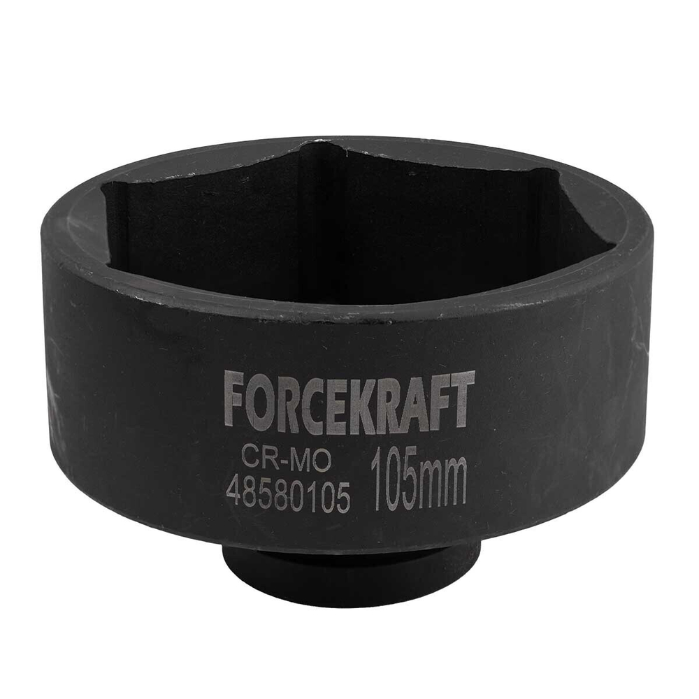 Головка ударная глубокая 1'', 105мм (6гр.) FORCEKRAFT FK-48580105