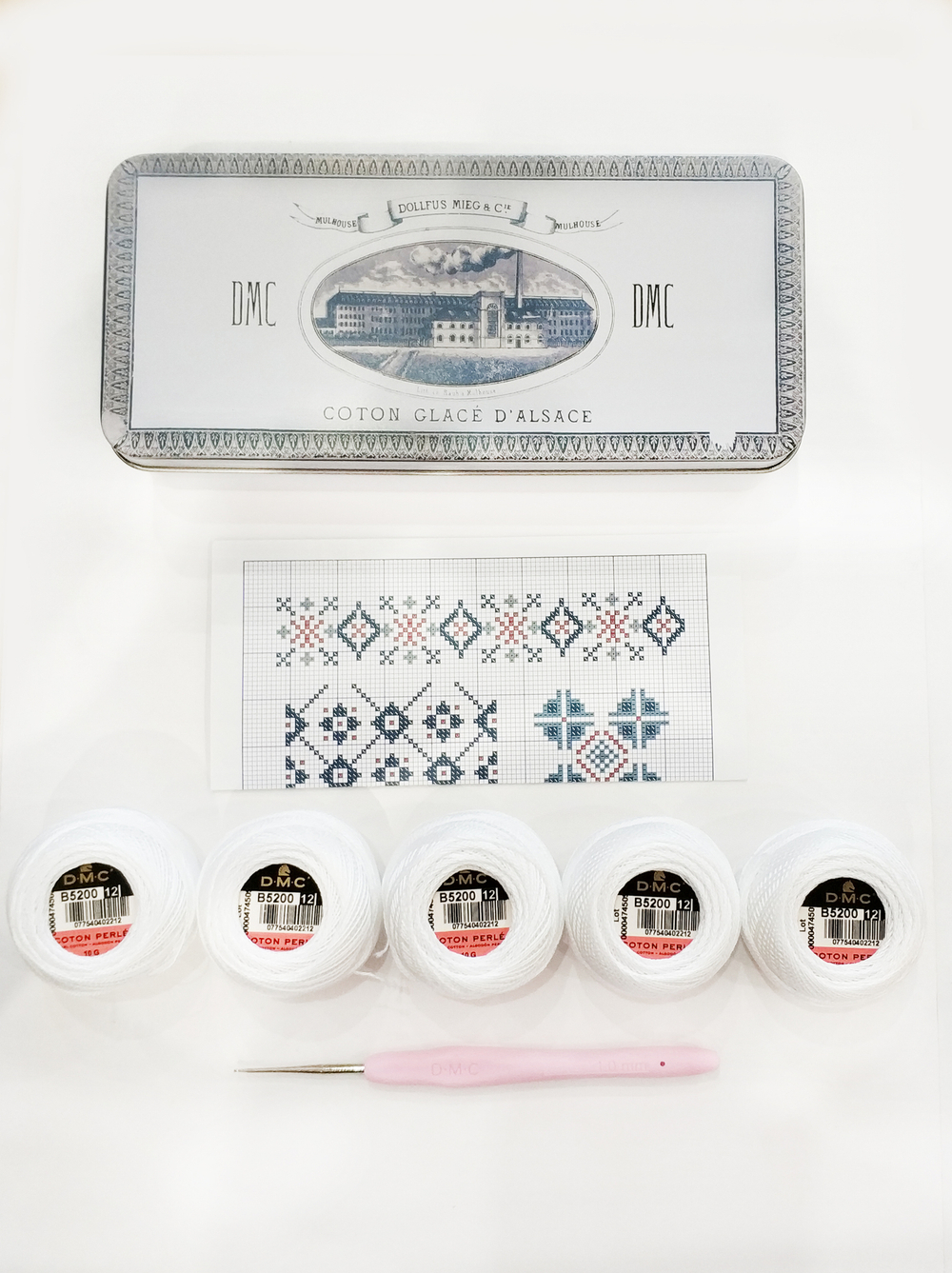 Подарочный набор для вязания и творчества DMC Cotton Perle B5200