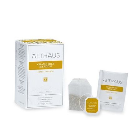 Althaus Chamomile Meadow чай травяной в пакетиках, 20 шт