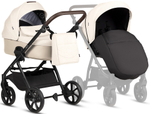 Детская коляска Tutis Leo 3 Plus 3 в 1 с автокреслом Elo Lux EduSky Black 1582228 Caramel