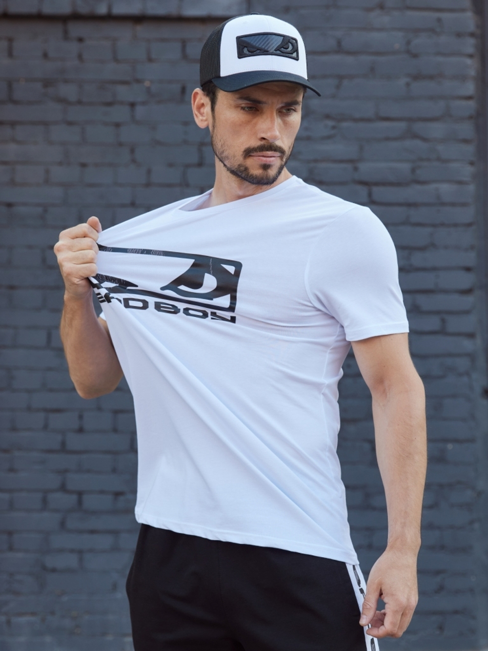 Футболка Bad Boy Energy Logo T-shirt белая