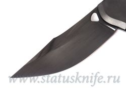 Нож CKF/Коныгин Barm DLC/зеркало, сталь М398, рукоять титанфотография - 2