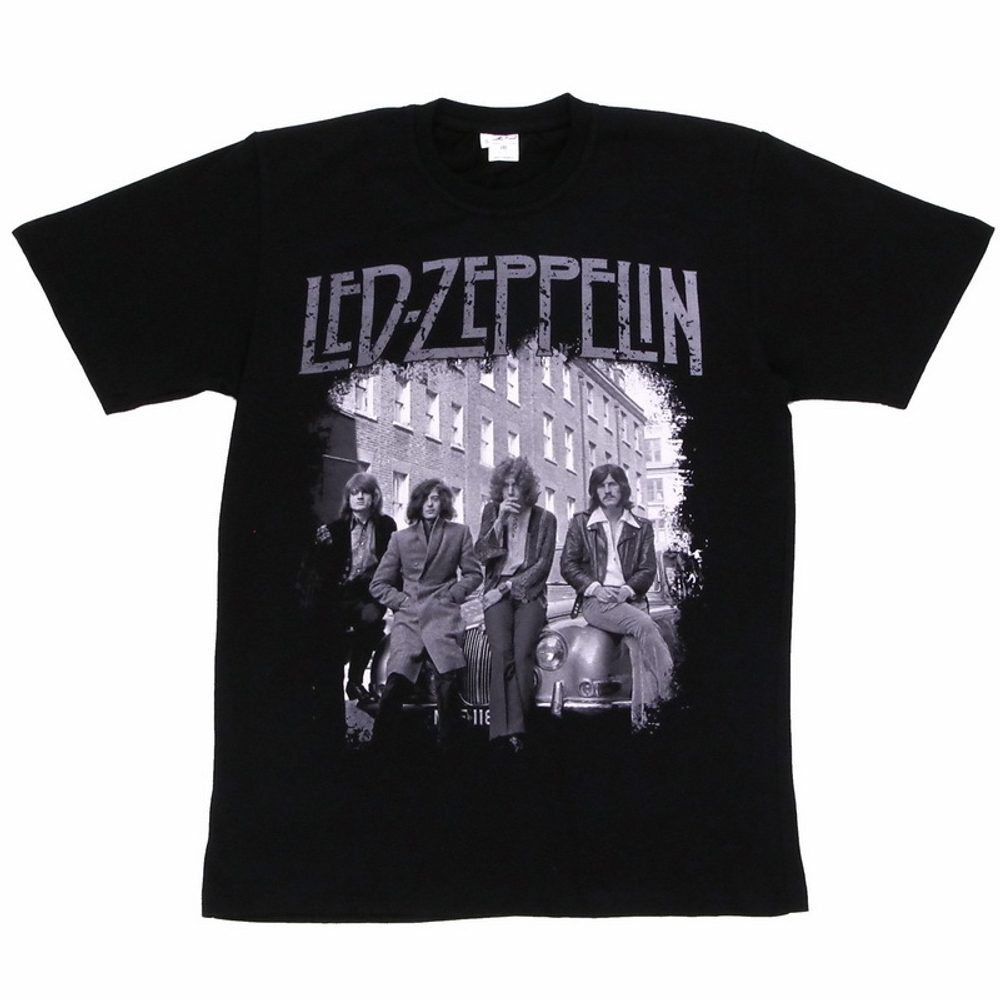Футболка Led Zeppelin группа на street