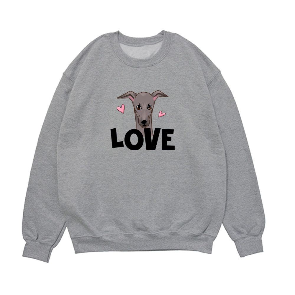 Свитшот "Левретка - LOVE"