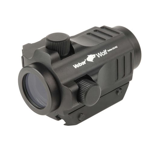 Прицел коллиматорный Veber Wolf Reflex 122 RG (закрытый, объектив 22мм, 4 МОА, метка точка красная/зеленая, вивер)