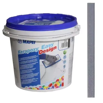 Mapei Kerapoxy Easy Design № 0168 эпоксидный шовный заполнитель Лазурный 3кг