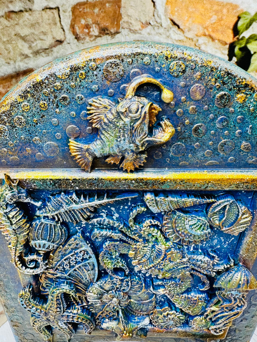 Ключница "Морское дно"