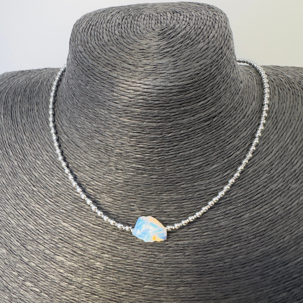 Комплект чокер+серьги «Лунный амулет равновесия»