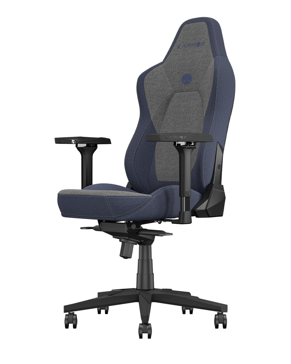 Премиум игровое кресло KARNOX DEFENDER GuardianX - PET FABRIC, синий джинс
