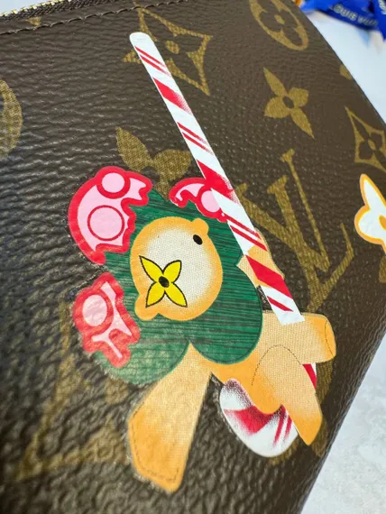 Кошелек для монет Louis Vuitton zippy, красный