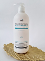 Шампунь для окрашенных и поврежденных волос с аргановым маслом Lador Damaged Protector Acid Shampoo, 900 мл.