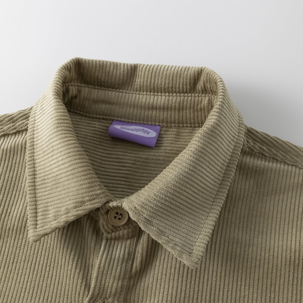 РУБАШКА YMKASHIX VELVET BUTTON