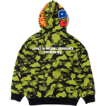 A Bathing Ape Bathing Ape Sweatshirts Cardigan Drop Shoulder Sleeve Moderate No Fleece Lined Zip Closure 0zxswm911151p