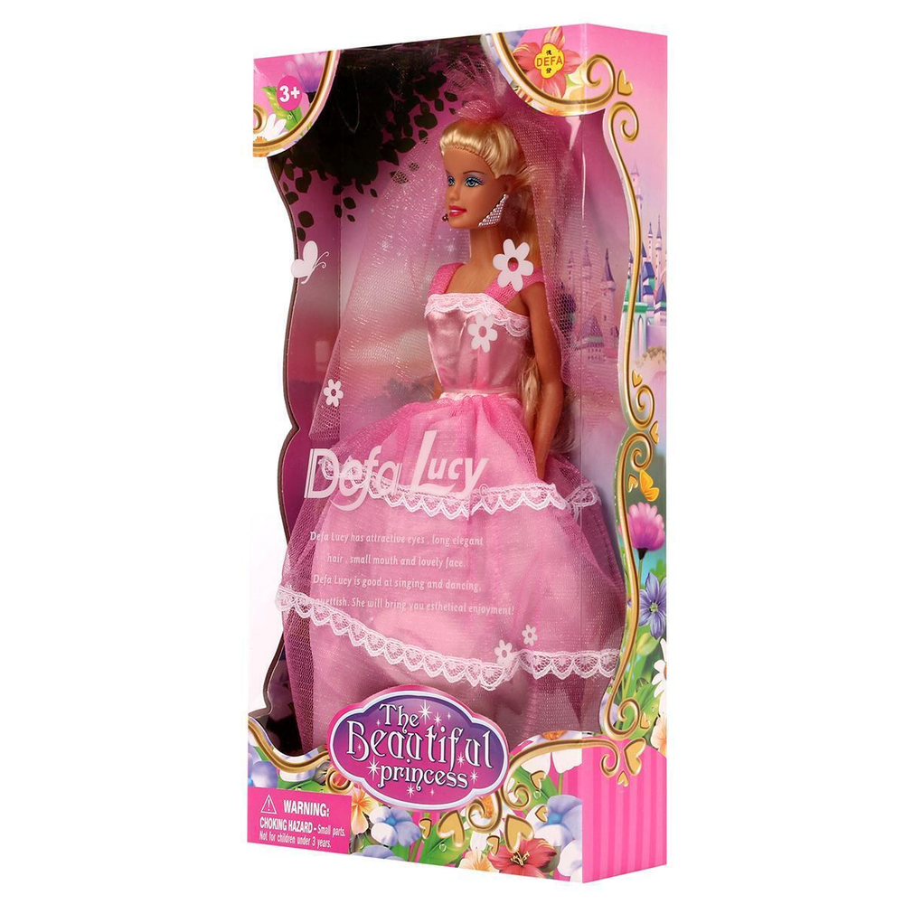 Кукла тип Модель Lucy невеста с аксесс.в ассорт., коробка 8065 (Defa Lusy)