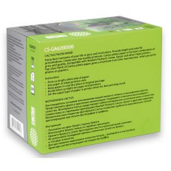 Бумага CACTUS CS-GA6200500 Фотобумага глянцевая, 100x150, 200 г / м2, 500 листов.