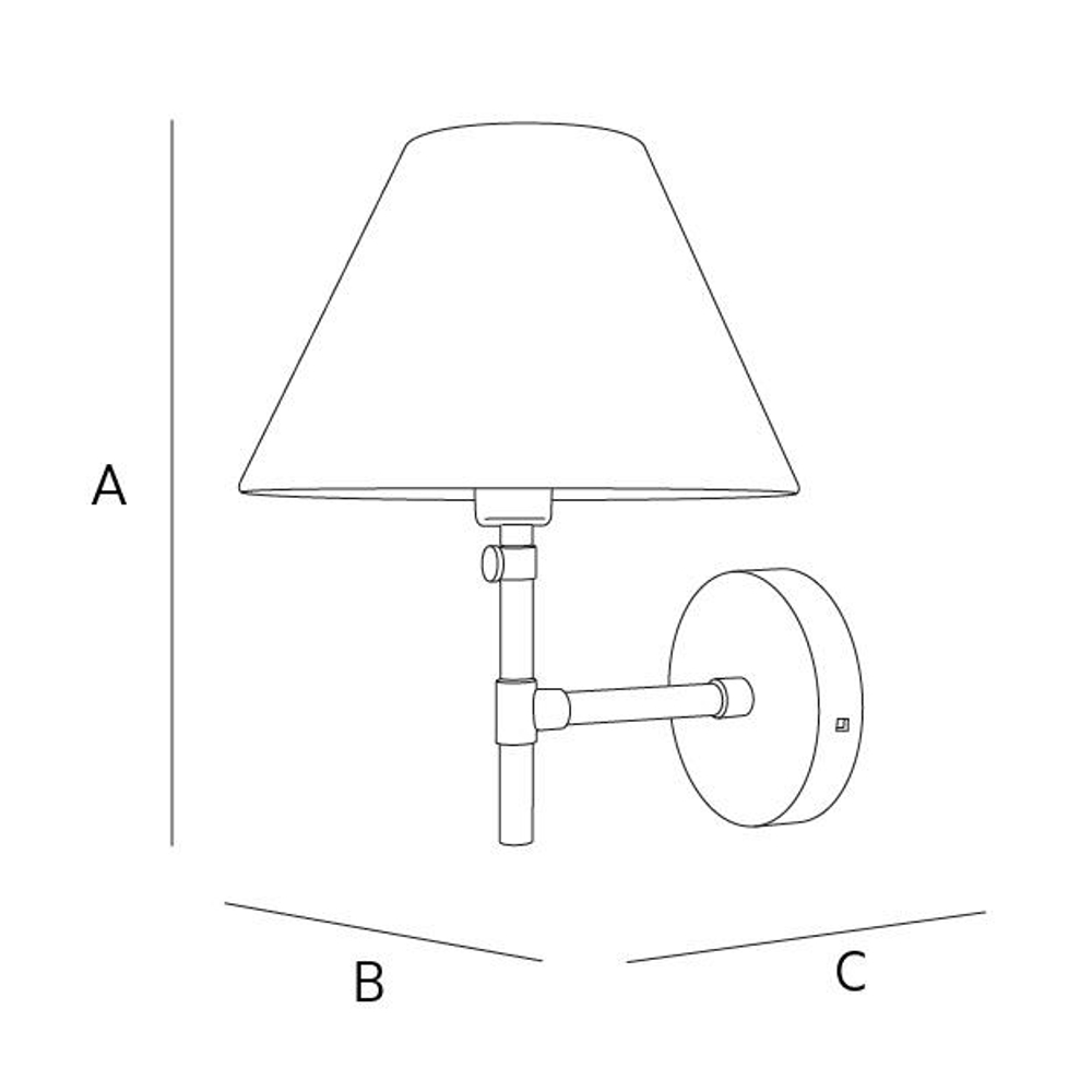 Светильник Zara Home, 27х21х22.5 см, 6162/047