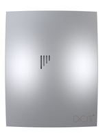 Вентилятор накладной BREEZE D100 обр.клапан Gray metal DICITI