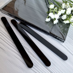 Палочки акриловые для эскимо 11 см, 50 шт (черные)