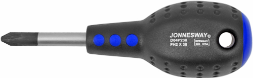 D04P238 Отвертка стержневая крестовая FULL STAR, PH2х38 мм