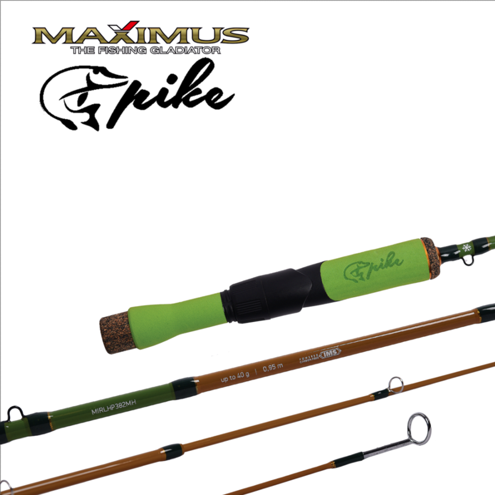 Зимняя удочка Maximus LONG HAND 382MH PIKE 0,95м до 40гр