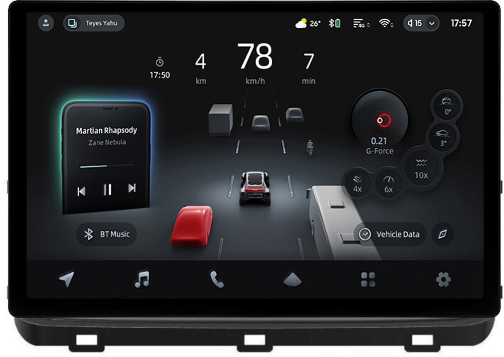 Магнитола для KIA Ceed 3 2021+ - Teyes CC4-PRO монитор 13" 2K QLED на Android 13, Snapdragon 778G, 8+128, AI, CarPlay, DSP, 4G SIM-слот